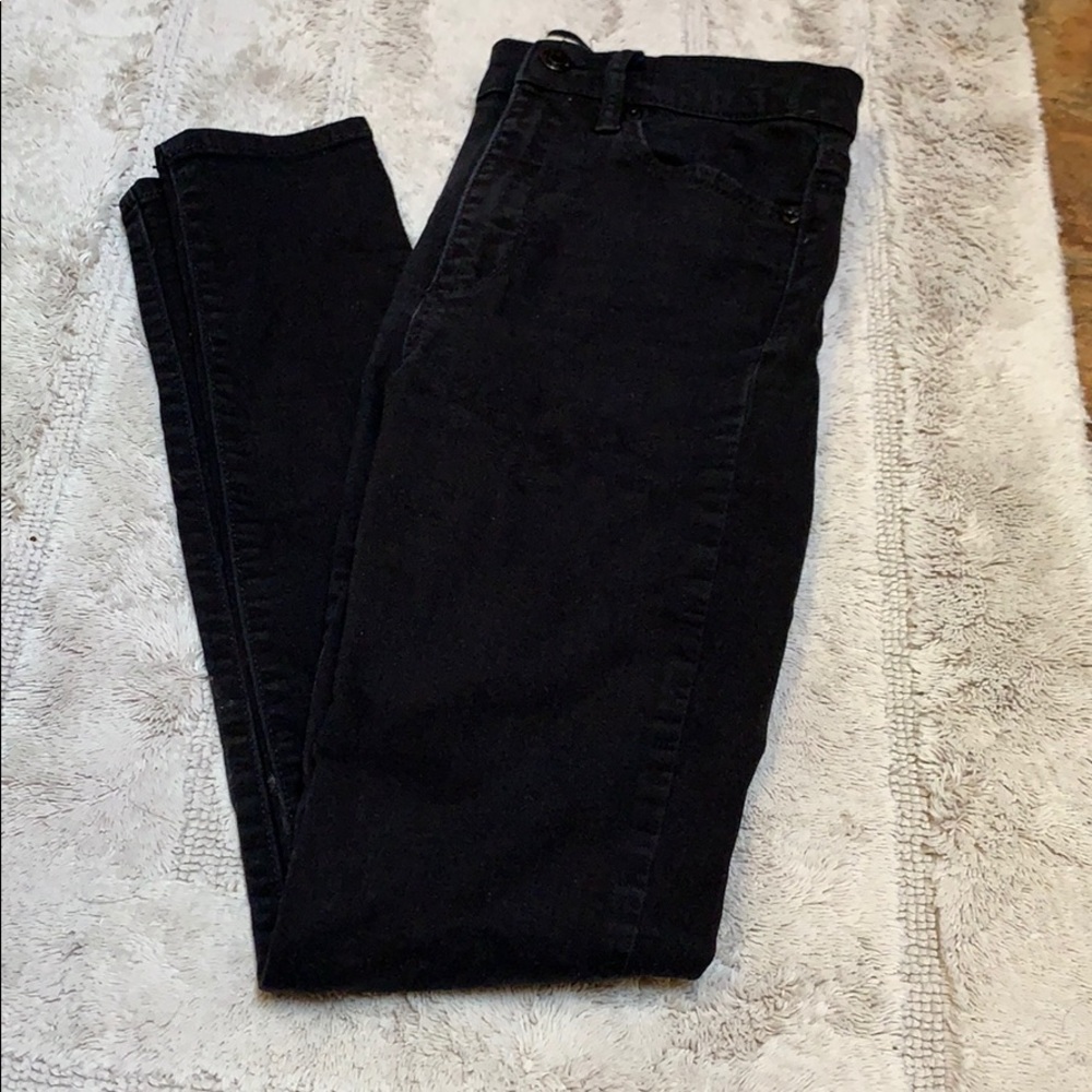 Gap high rise skinny jeans